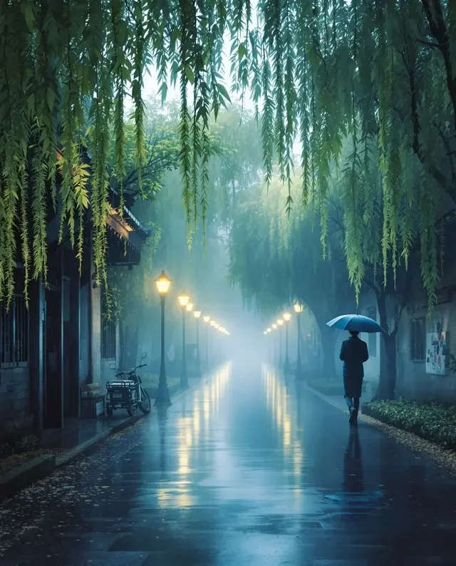 江南烟雨 封面海报